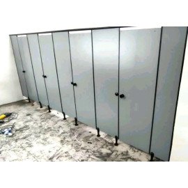 Modular Toilet Partition with 12mm HPL Sheet & SS304 Hardware