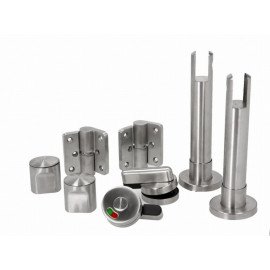 Modular Toilet Partition with 12mm HPL Sheet & SS304 Hardware