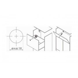 Ebco Auto Drawer Lock 