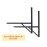 Folding Table Brackets with Collapsible Hinges (2ft) – Heavy Duty