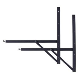 Folding Table Brackets with Collapsible Hinges (2ft) – Heavy Duty
