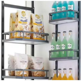 Kitchen Strip Pantry Unit for Modular Kitchen – 12 Basket (6+6)