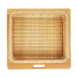Wicker Basket For Modular Kitchen | Pull Out Basket for Onion, Potatoes  Size W 17 to 22 X D 20 to 22 X H 4,6,8 Inches ( Also Customized As per your Need)