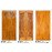 Teakwood Panel CNC Double Door – Precision-Crafted Elegance for Modern Interiors thickness 32mm+32mm