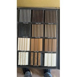 3D Charcoal Louver Wall Panel – Decorative Panel 12x120x2400mm