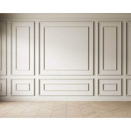 PVC Wall Moulding Strip 8ft – Charcoal, Paintable & Easy to Install