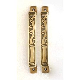 Brass Finish Door Kit DK-587 – Antique Finish, Premium 6-Piece Set