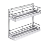 SS Luxury 304 Strip Kitchen Multi Purpose Pull out Basket 2 shelf and 3 Shelf