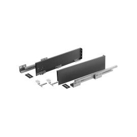 Ozone Slim Drawer Box 550mm – Anthgrey, Up to 40kg Load Capacity