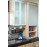 Kitchen Glass Rolling Shutter for Cabinet – Black & Silver (450/600mm)