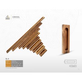 wooden Sliding Door Handel Lenth size 6 inches to 48 inches 